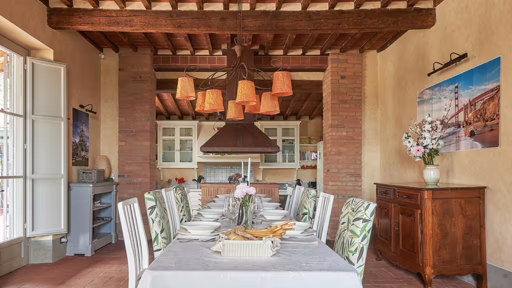 La torre — cucina e soggiorno